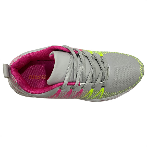 Γυναικεία sneakers αθλητικά παπούτσια γκρι US-2378