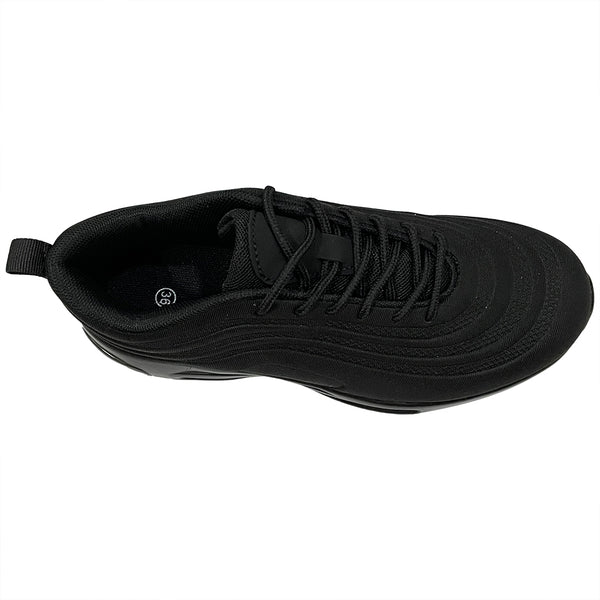 ustyle Γυναικεία sneakers αθλητικά παπούτσια Αερόσολα Μαύρο US-506