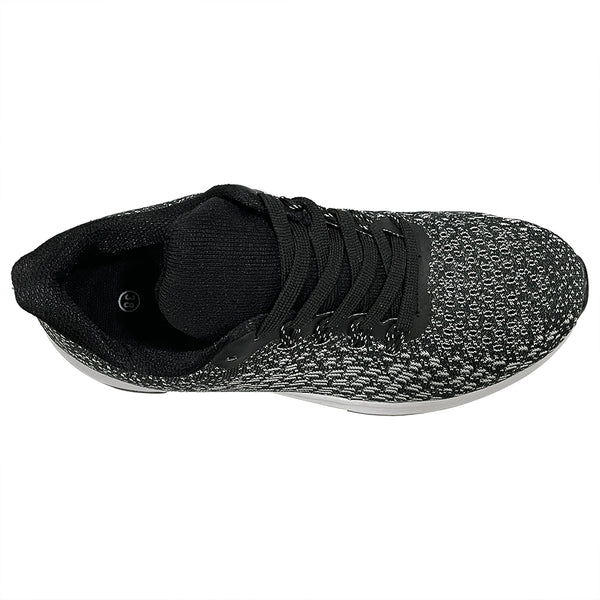 ustyle Γυναικεία sneakers αθλητικά παπούτσια Μαύρο/Γκρι US-SF2