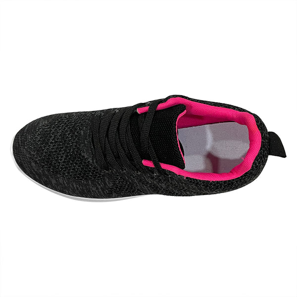 Γυναικεία sneakers αθλητικά παπούτσια Μαύρο US-131