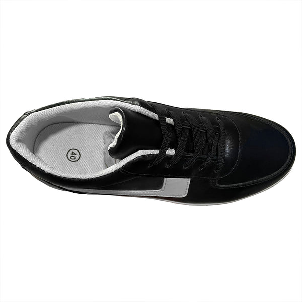 Γυναικεία sneakers με πλατφόρμα μαύρο US-8248