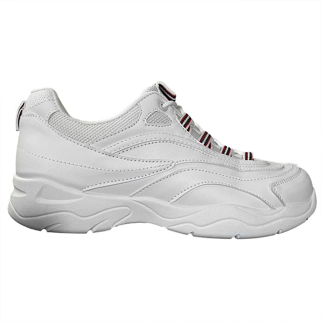 ustyle Γυναικεία sneakers με χοντρή σόλα Λευκό US-8283 Λευκό