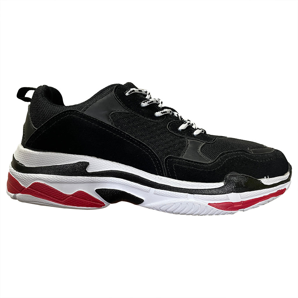 Γυναικεία sneakers αθλητικά παπούτσια μαύρο US-006