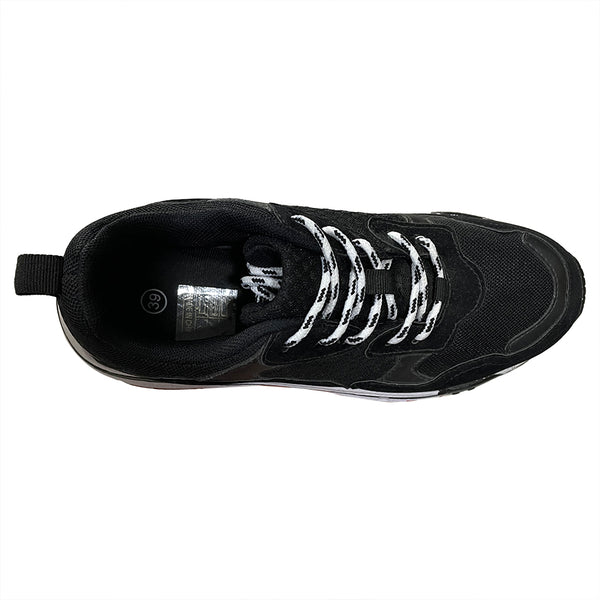 Γυναικεία sneakers αθλητικά παπούτσια μαύρο US-006