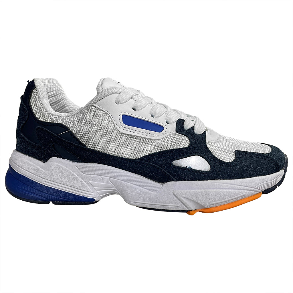 Γυναικεία sneakers αθλητικά παπούτσια λευκό/Μπλε US-1315