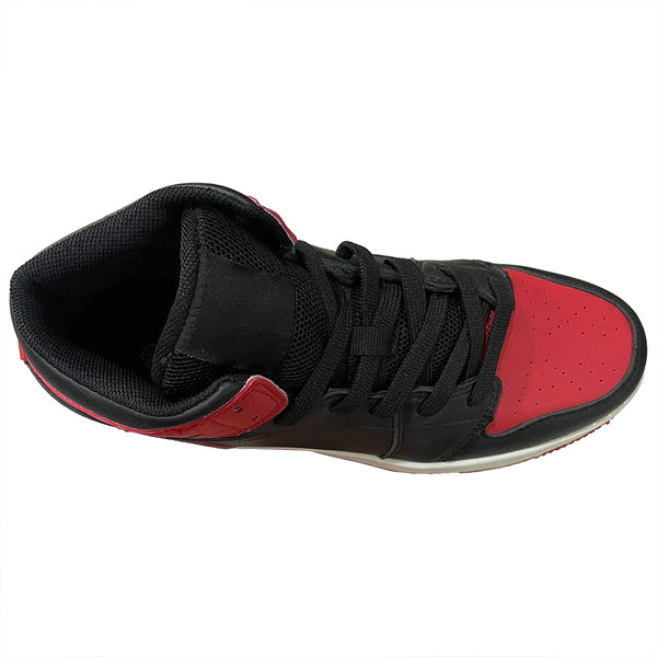 Γυναικεία sneakers αθλητικό μποτάκι Κόκκινο/Μαύρο US-1140