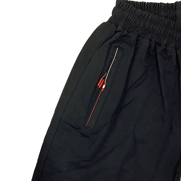 Ustyle Ανδρικό παντελόνι φόρμας ίσια γραμμή Μαύρο RC-894