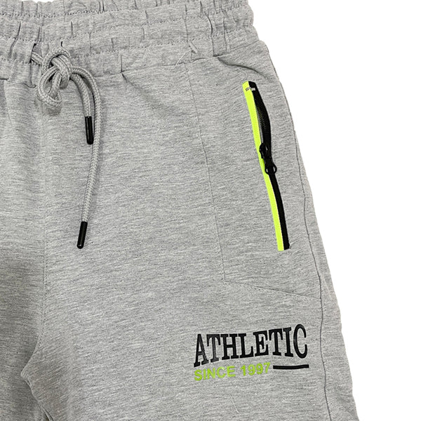 Ustyle Ανδρικό παντελόνι φόρμας joggers Ανοιχτό Γκρι RC-897
