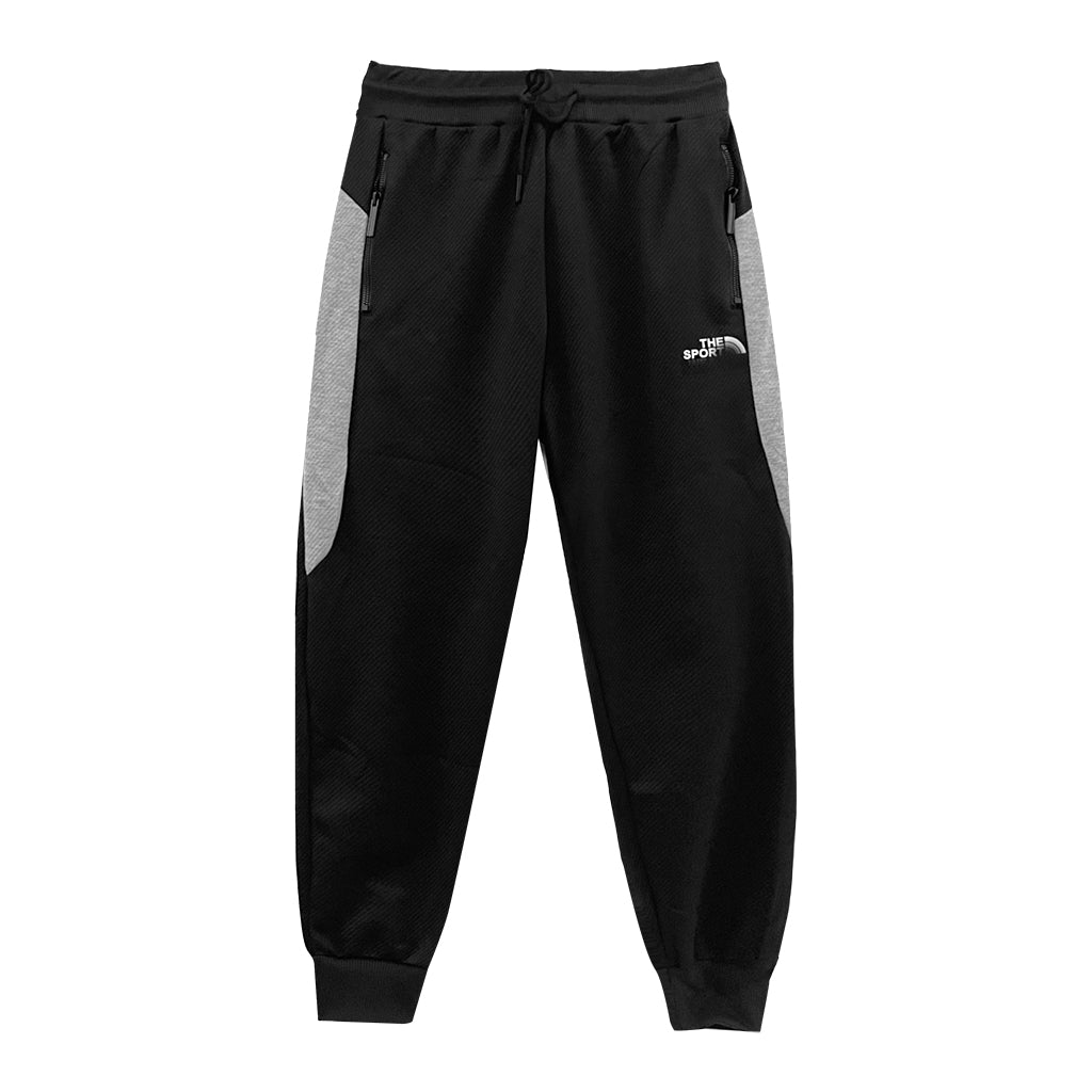 Ustyle Ανδρικό παντελόνι φόρμας joggers APF-19318 Μαύρο