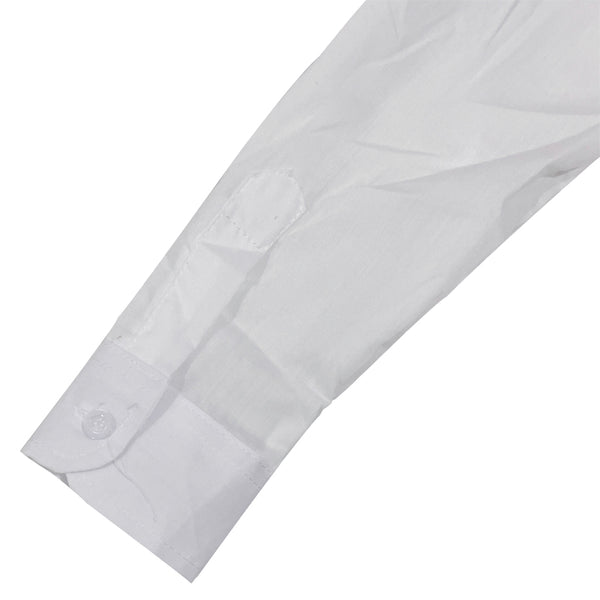 ustyle Κοριτσίστικο πουκάμισο παρέλασης μακρυμάνικο λευκό US-78190