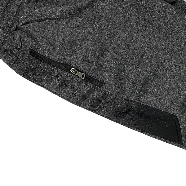 Ustyle Ανδρικό παντελόνι φόρμας με λάστιχο Σκούρο γκρι US-0737