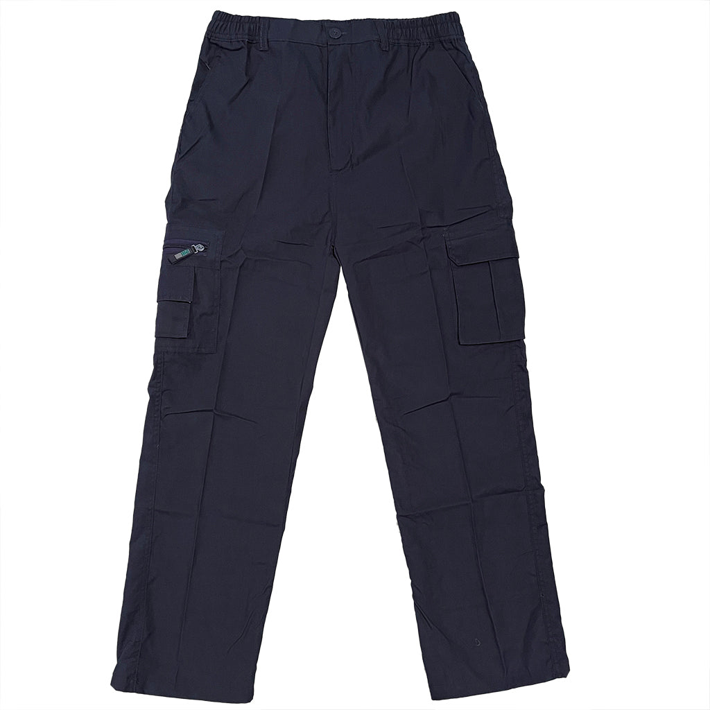 Ανδρικό παντελόνι εργασίας με πλαϊνές τσέπες μπλε US-K-746