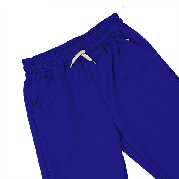 ustyle Γυναικεία φόρμα παντελόνι joggers βαμβακερό Με λάστιχο US-J-3478 μπλε