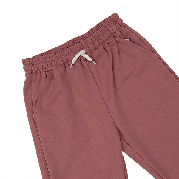 Γυναικεία φόρμα παντελόνι joggers βαμβακερό Με λάστιχο US-J-3478 Ροζ