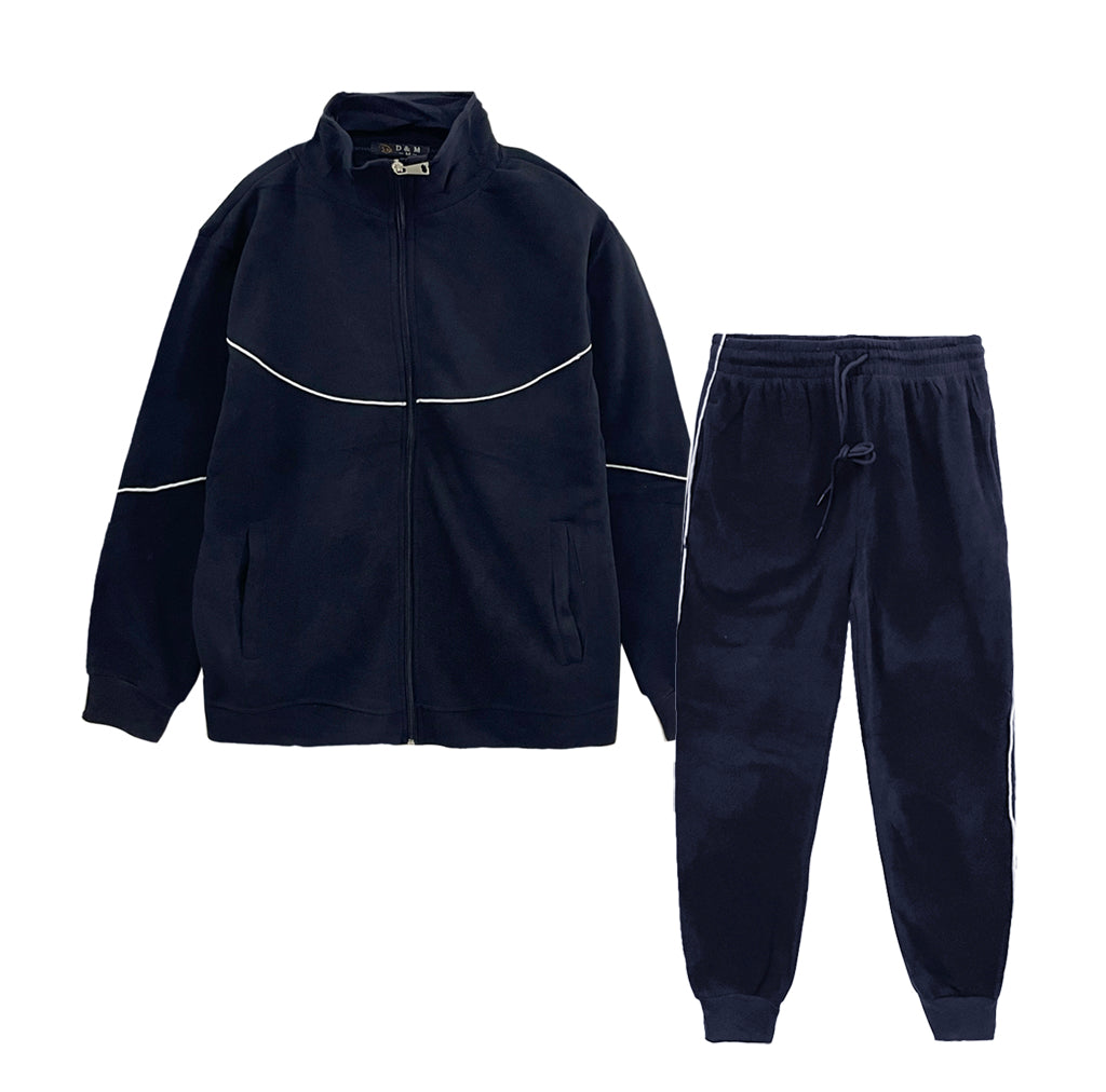 Ustyle Ανδρικά σετ φόρμας ζακέτα και παντελόνι joggers ATF-30228 Μπλε