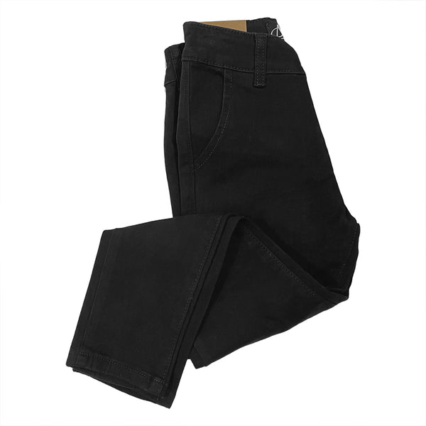 Αγορίστικο υφασμάτινο παντελόνι chino US-88988 μαύρο