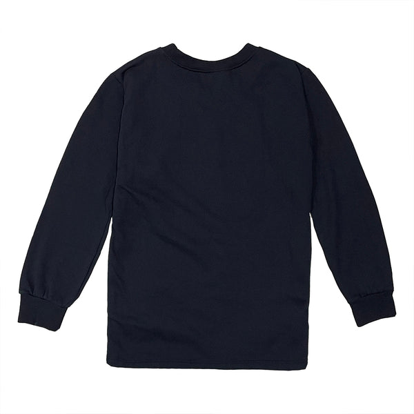 Ανδρικό φούτερ μπλούζα βαμβακερή με fleece Μπλε US-823409