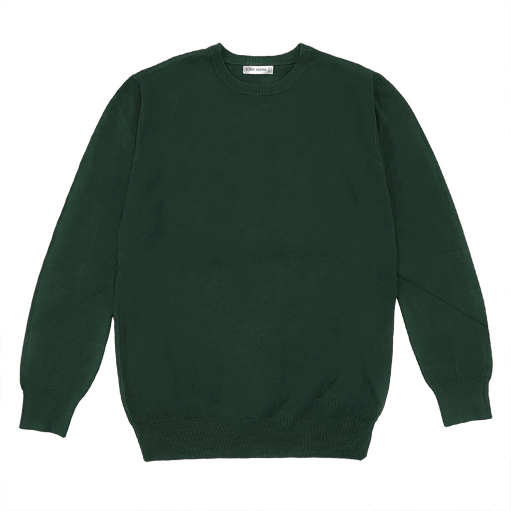 Ανδρική μάλλινη μπλούζα πουλόβερ μακρυμάνικη Κυπαρισσί US-81758