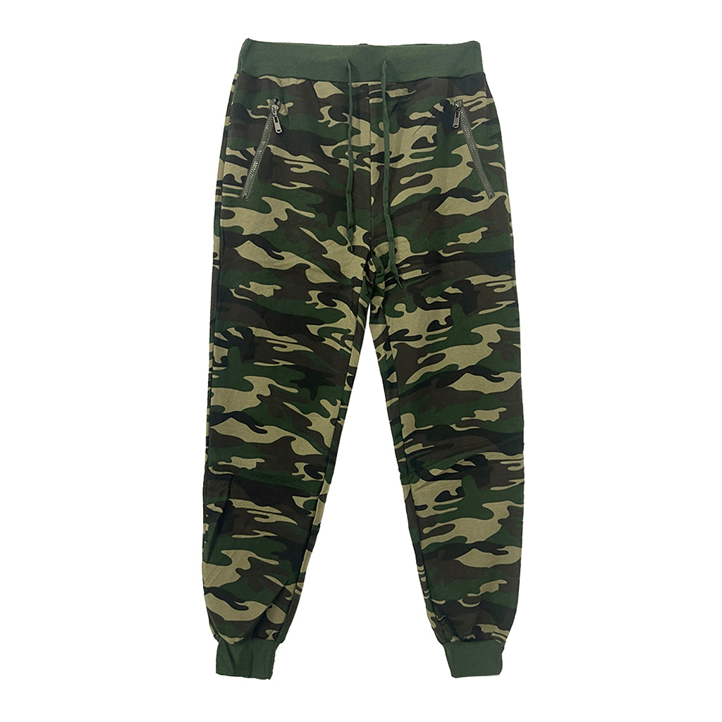 Ustyle Ανδρικά παντελόνια φόρμας joggers σε παραλλαγή 25888 χακί