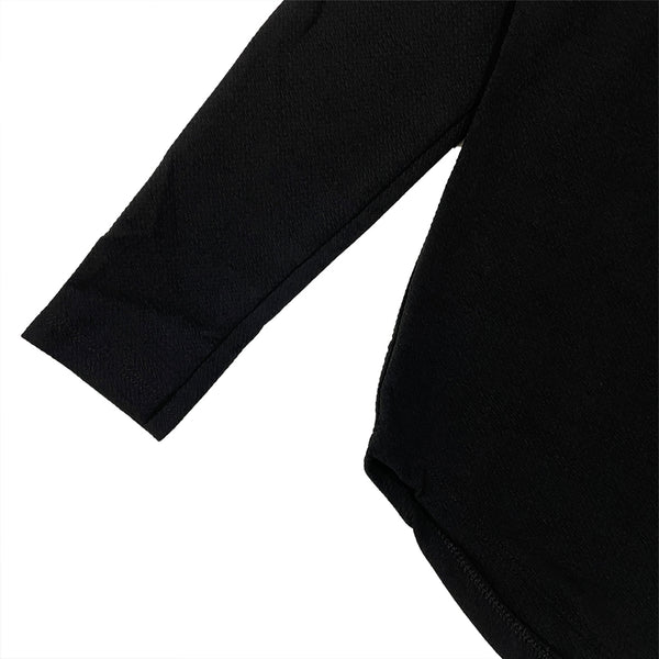 Ανδρική μπλούζα μακρυμάνικη μονόχρωμο US-15760 Μαύρο