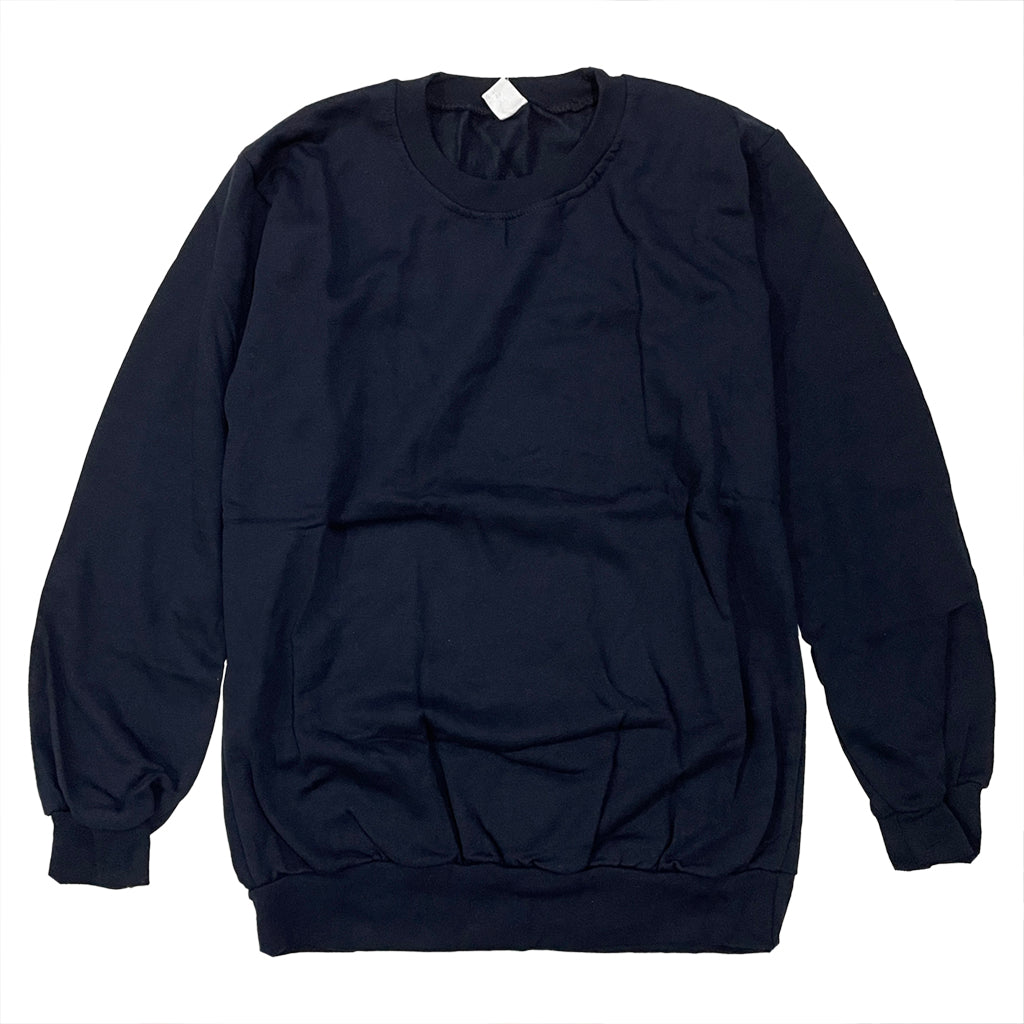 ustyle Ανδρικό φούτερ μπλούζα 100% βαμβάκι με fleece Μπλε US-1834729