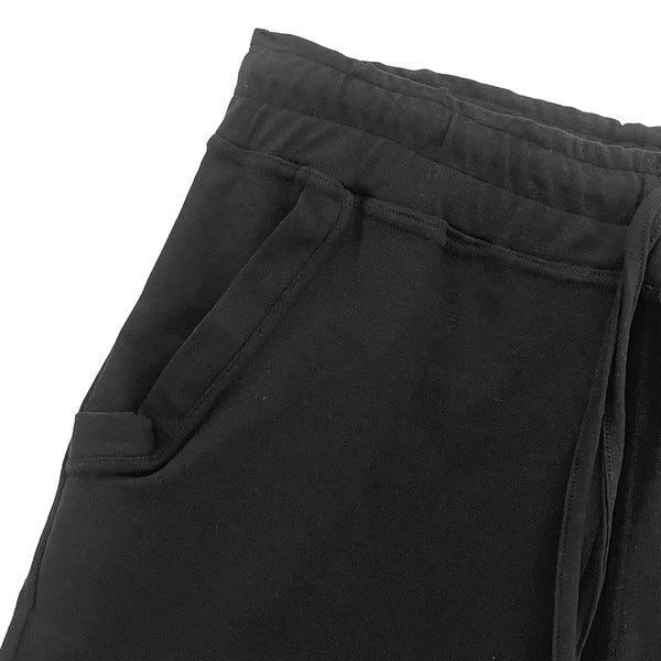 Ανδρική βερμούδα 100% βαμβακερή σε μαύρο 7548