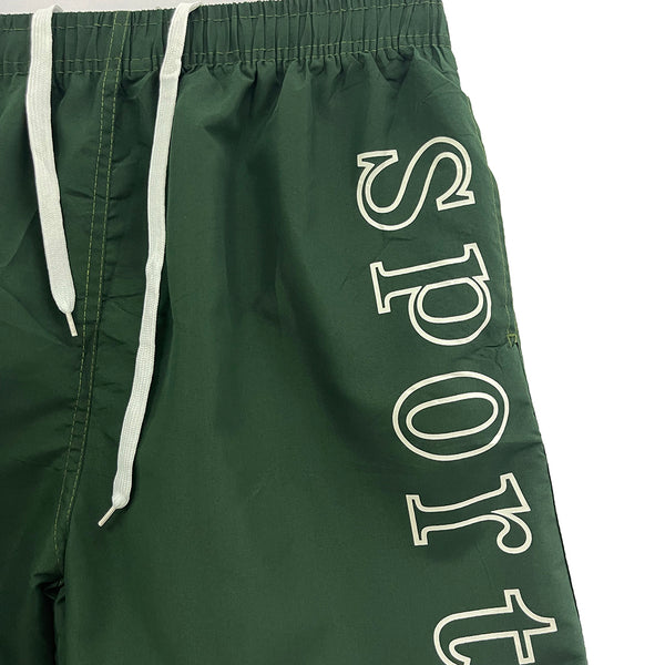 Ustyle Ανδρικό μαγιό σορτς με σχέδιο Sport Κυπαρισσί 8938
