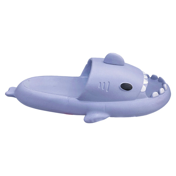 Ustyle Ανδρικές Παντόφλες καλοκαιρινές αντιολισθητικές με σχέδιο καρχαρίας Μπλε US-7053-1