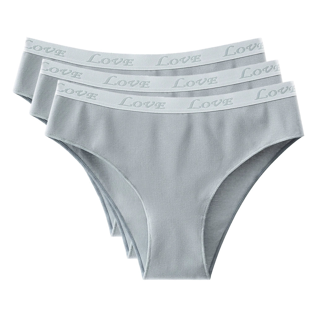 Γυναικείο Slip 3Pack Γκρι US-889