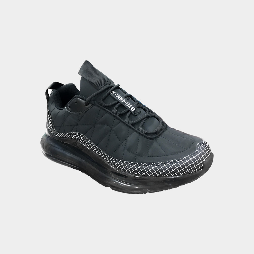 ustyle Ανδρικά αθλητικά παπούτσια μαύρο αερόσολα M-720-818-2